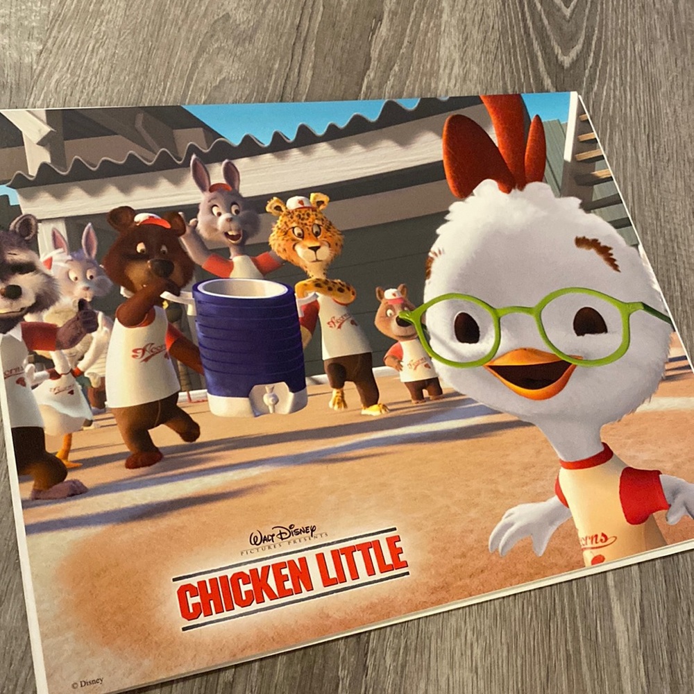 Chicken Little Lithograph